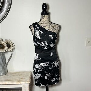 Love Tease Y2K One Shoulder Mini Dress Women's size 5
